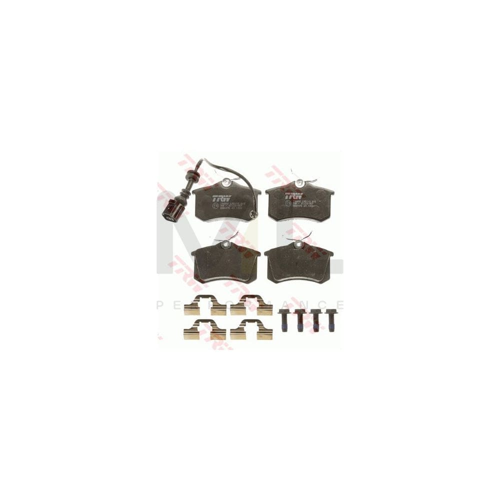 TRW Cotec Gdb1475 Brake Pad Set Incl. Wear Warning Contact, With Brake Caliper Screws, With Accessories