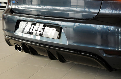 Rieger 00088019 VW Mk6 Golf GTD Rear Diffuser 8 | ML Performance UK Car Parts