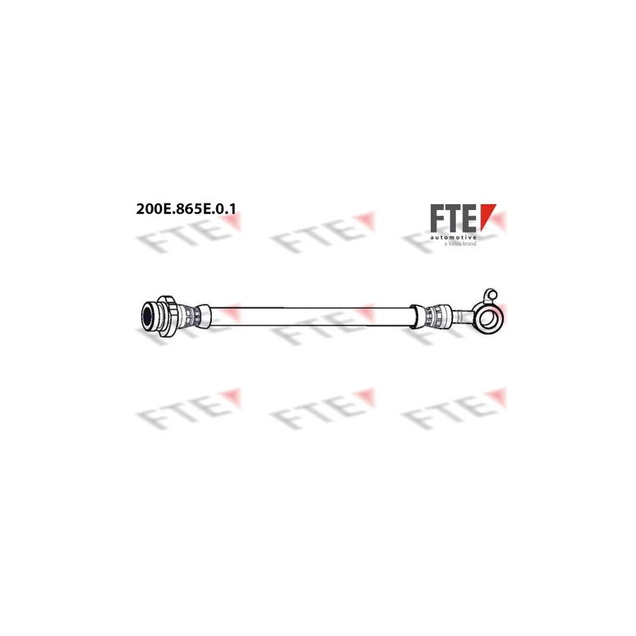 FTE 9240909 Brake Hose for Nissan Qashqai II (J11)
