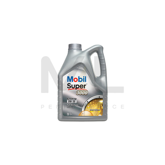 Mobil Super 3000 Formula F Engine Oil - 0W-30 - 5Ltr Engine Oil ML Performance UK ML Car Parts