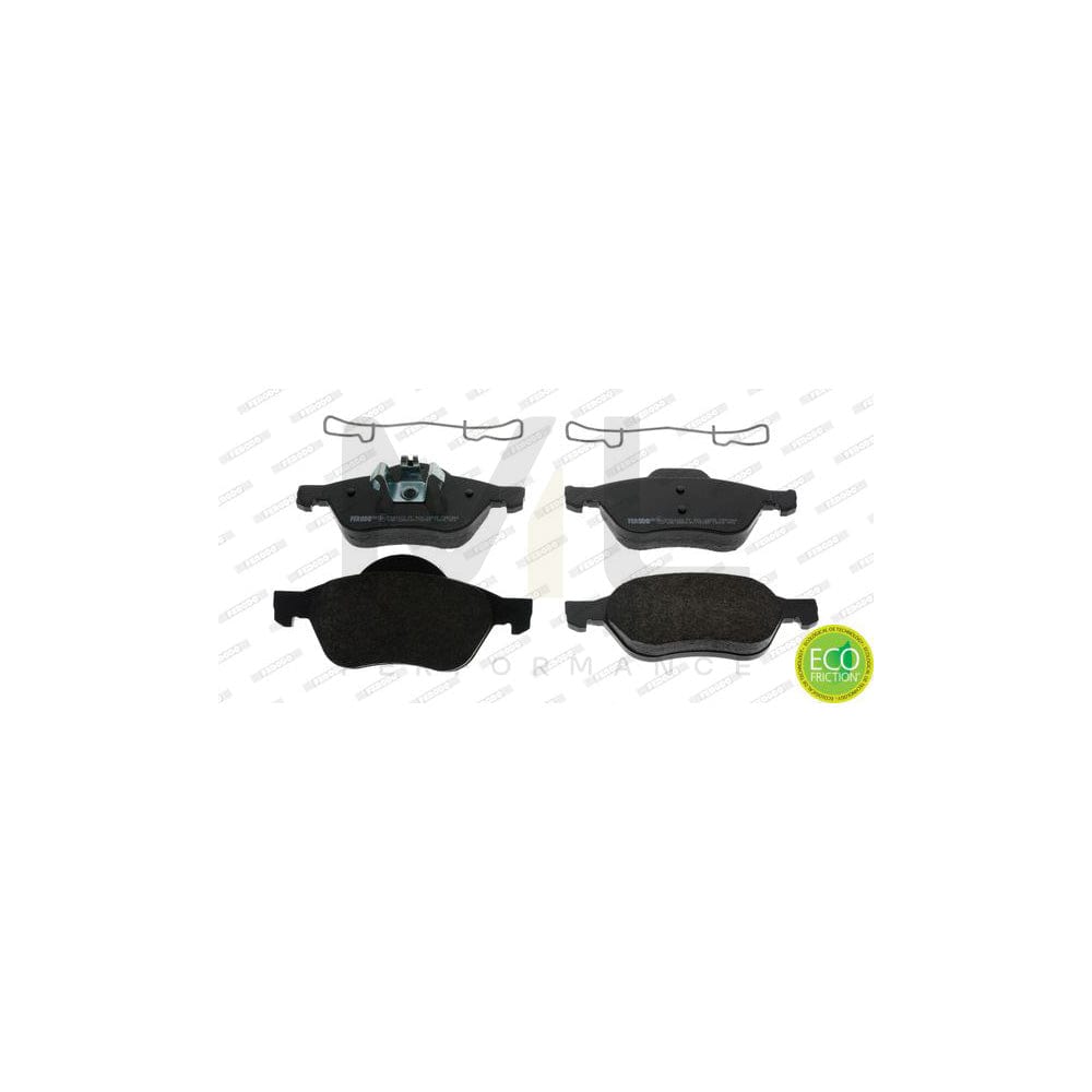 Ferodo Premier Eco Friction FDB1866 Brake Pad Set Not Prepared for Wear Indicator, With Piston Clip, With Accessories
