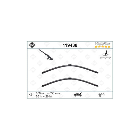 Swf Visioflex 119438 Wiper Blade