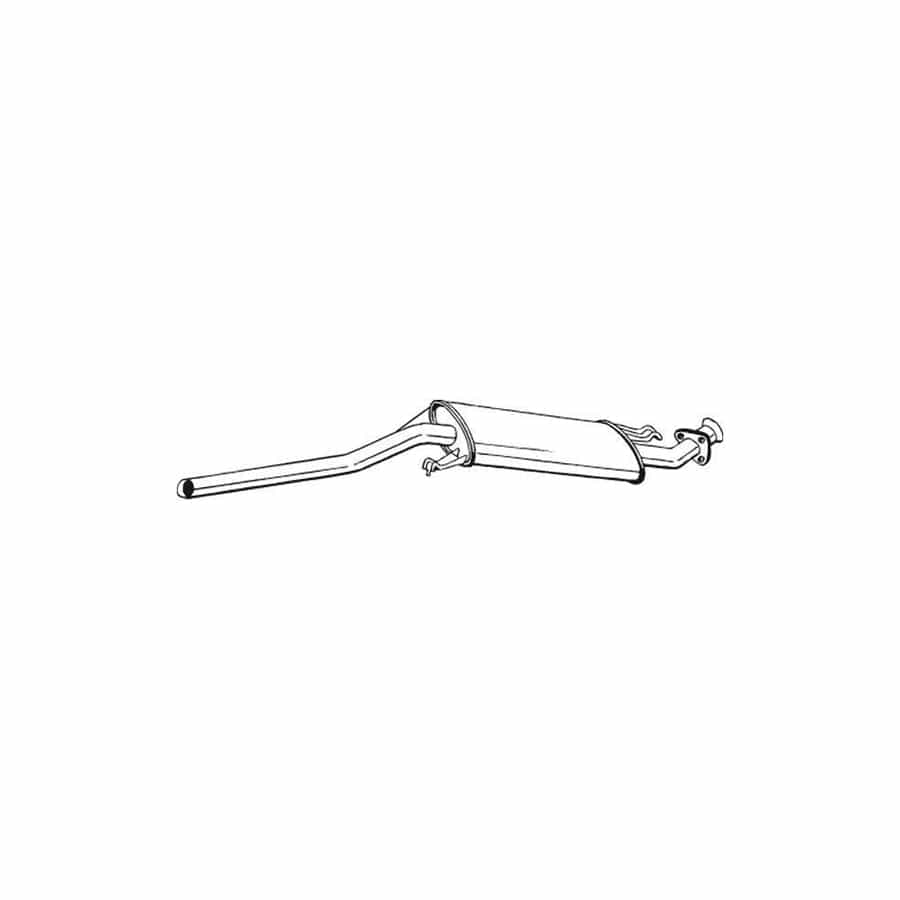Bosal 281-101 Middle Silencer