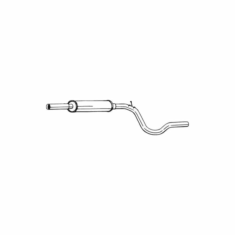 Bosal 281-233 Middle Silencer