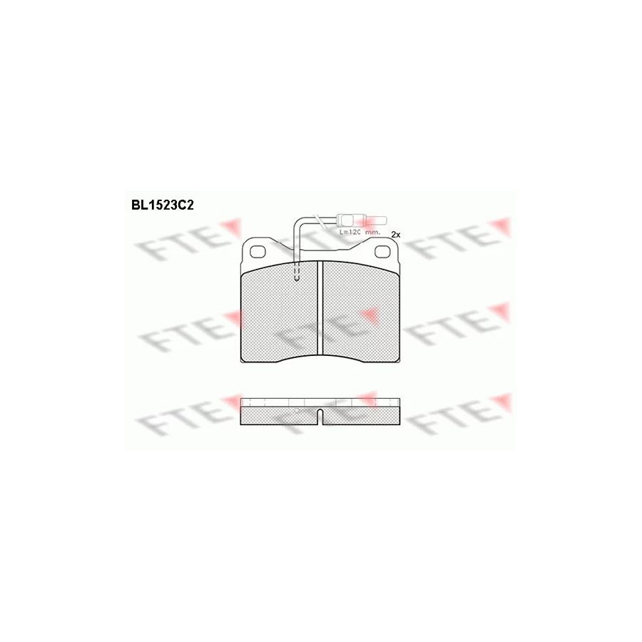 FTE Bl1523C2 Brake Pad Set