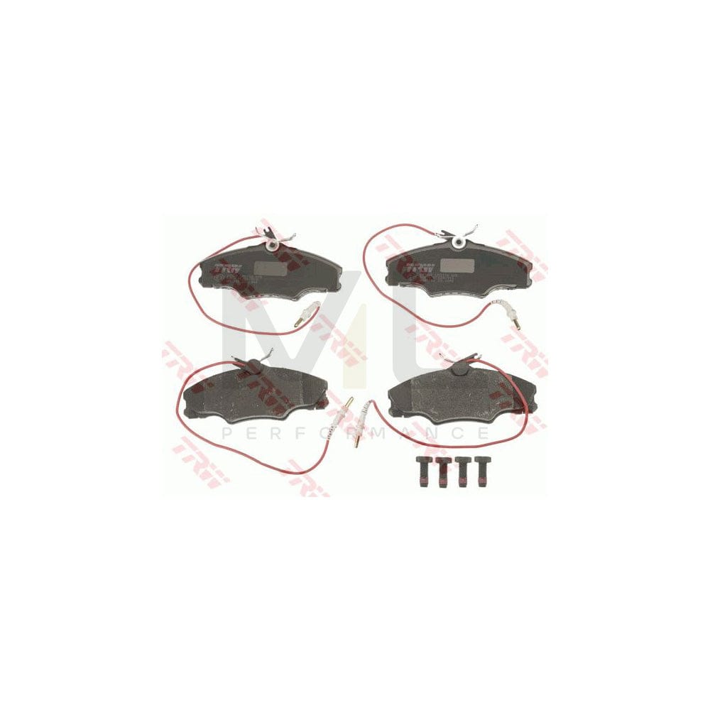 TRW Cotec Gdb1193 Brake Pad Set For Peugeot 406 Incl. Wear Warning Contact, With Brake Caliper Screws, With Accessories