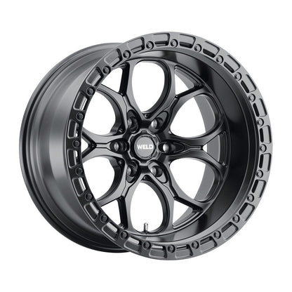 Weld W10800084600 Ledge 6 W108 Wheel 20x10 6x139.7 ET13 BS6 Satin Black