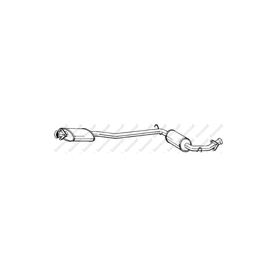 Bosal 281-339 Middle Silencer for Lancia Thema