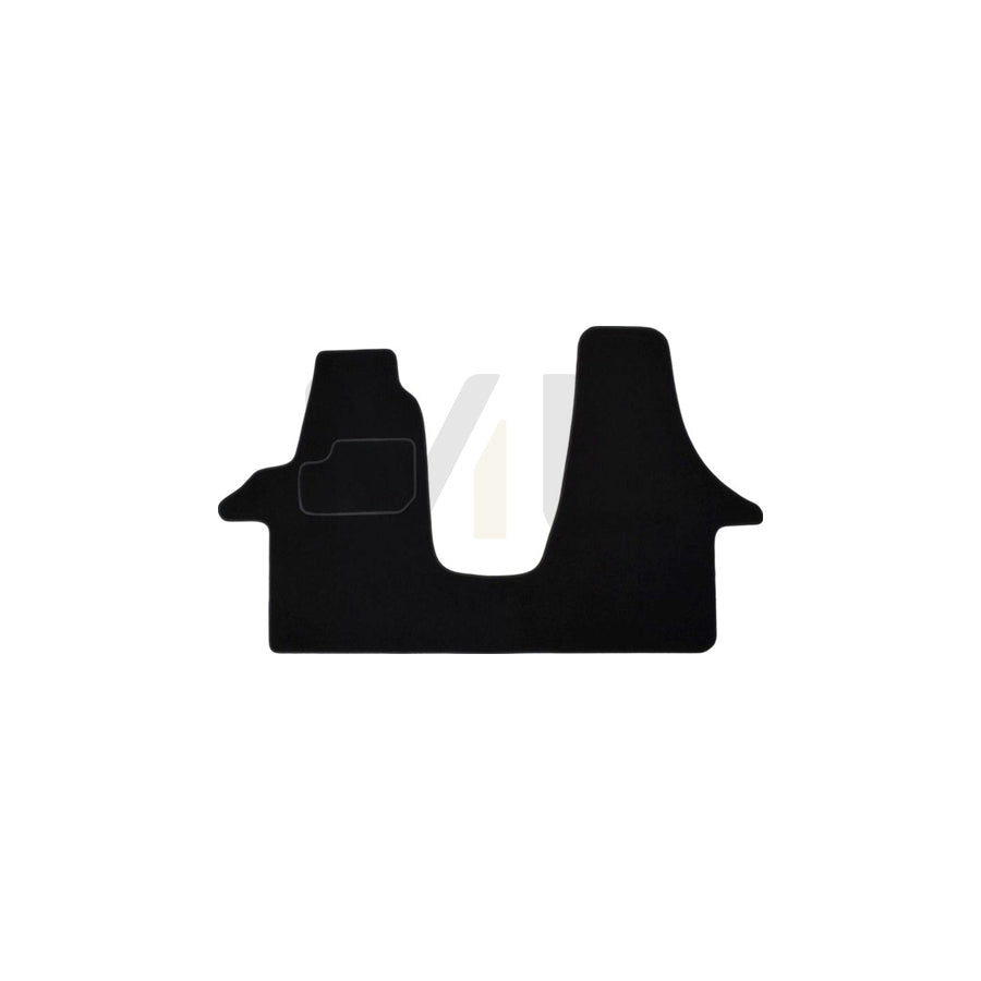 MAMMOOTH Tailored A041 VW72 PRM 01 Floor mat set for VW TRANSPORTER Textile, Front, Quantity: 1, Black