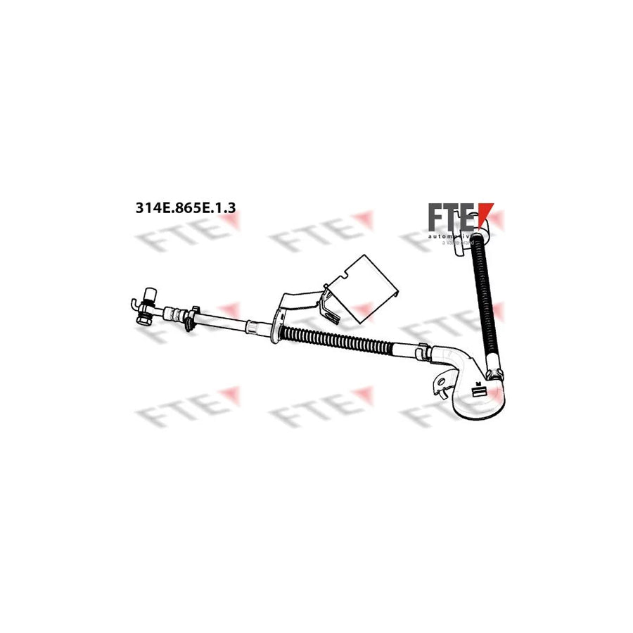 FTE 9240935 Brake Hose for Peugeot 407