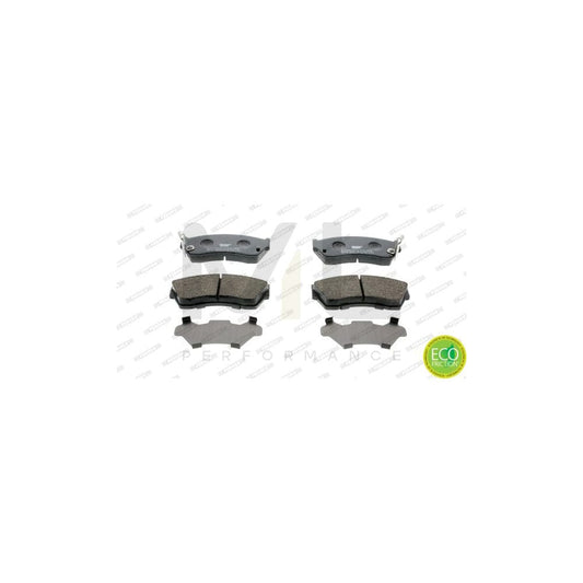 Ferodo Premier Eco Friction FDB588 Brake Pad Set With Acoustic Wear Warning, Without Accessories