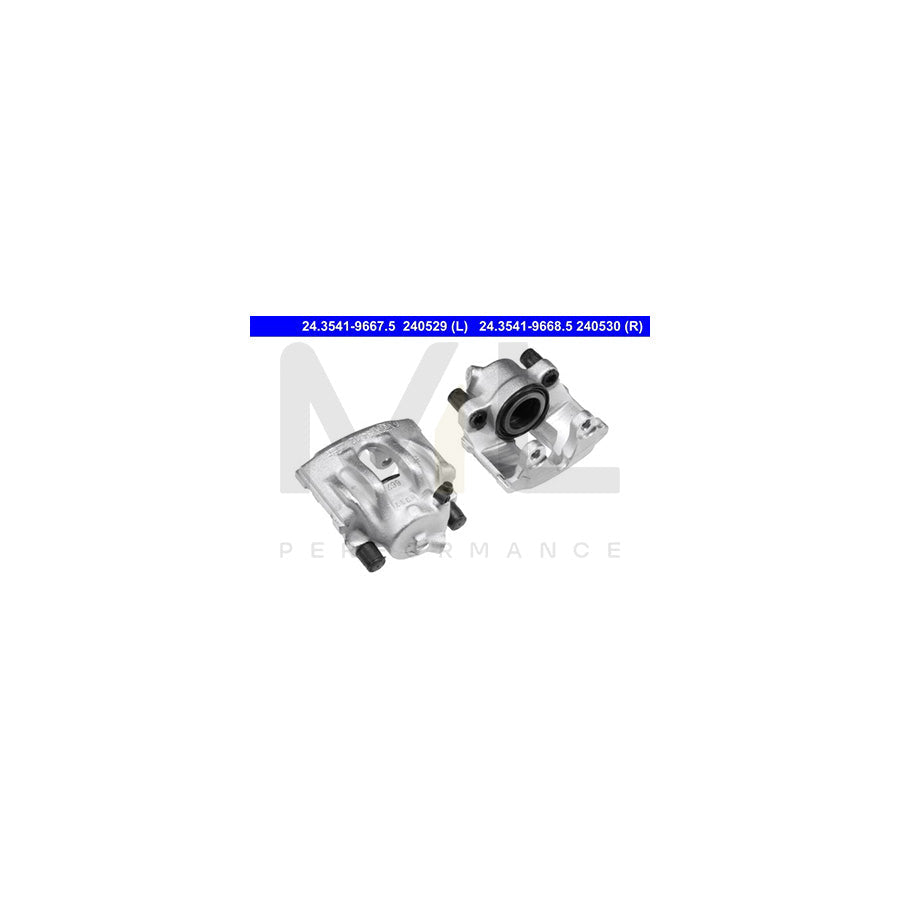 ATE 24.3541-9668.5 Brake Caliper without holder