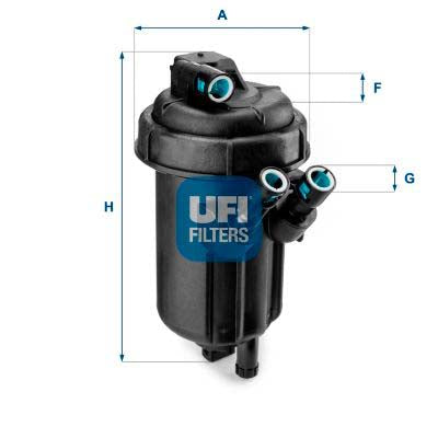 UFI 31.753.00 Fuel Filter For Mitsubishi Carisma