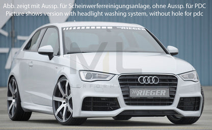 Rieger 00056793 Audi 8V Front Bumper (A3 & S3) 6 | ML Performance UK Car Parts