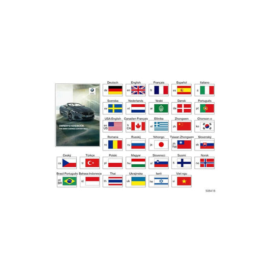 Genuine BMW 01402720981 G14 Operating Instructions G14 CS (Inc. 840i, 840iX & 840dX)