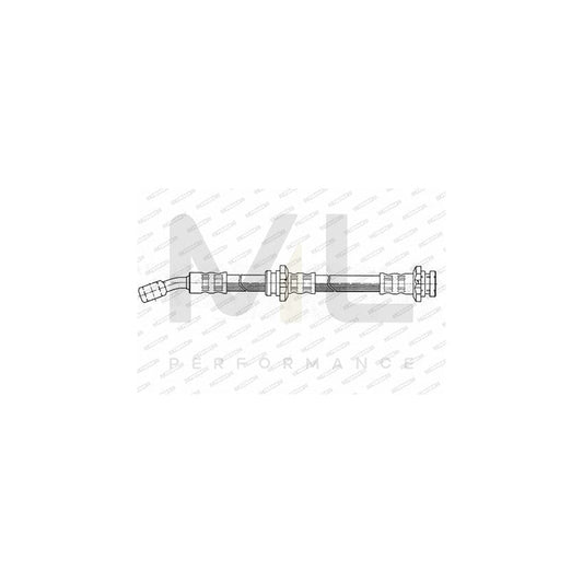Ferodo FHY2436 Brake Hose for Nissan Micra II Hatchback (K11) 485mm, Ø10