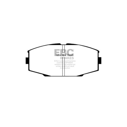 EBC PD40K1876 Toyota Supra Ultimax Pad & Plain Disc Kit 2 | ML Performance UK Car Parts