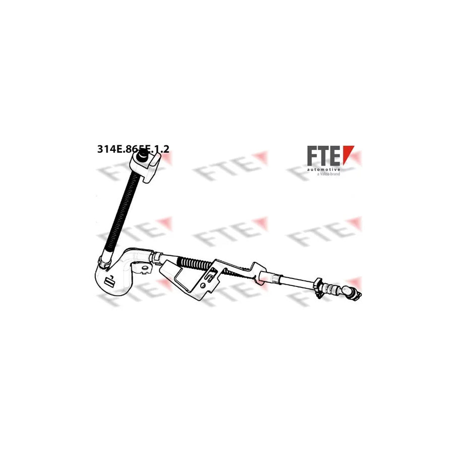 FTE 9240934 Brake Hose for Peugeot 407