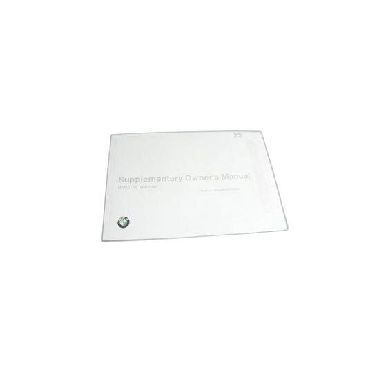 Genuine BMW 01499790971 E36 Suppl. Owner's Handbook Multilingual E36/7, M Z3 (Inc. Z3 1.9)