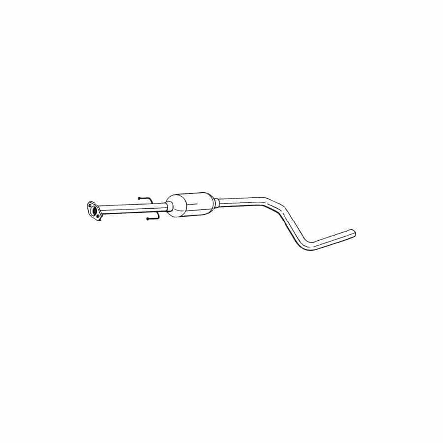 Bosal 281-945 Middle Silencer for Daewoo Matiz I Hatchback (M100, M150)