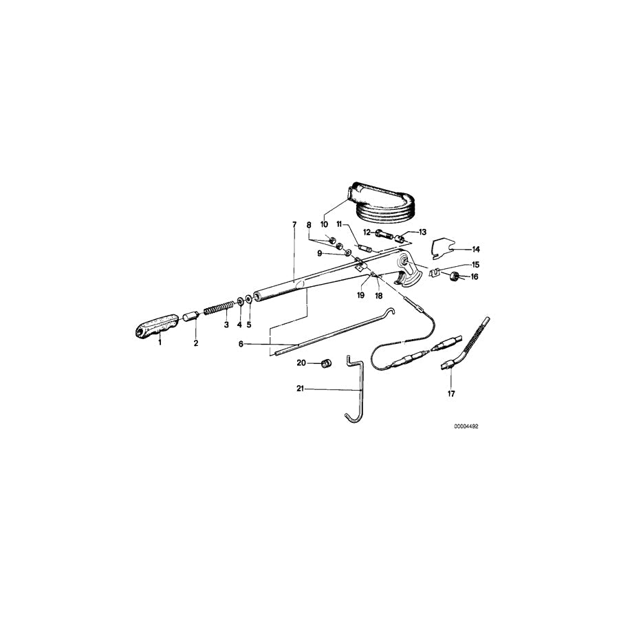 Genuine BMW 34411104265 E26 E12 E24 Pin (Inc. 518, 3.0S & M1)
