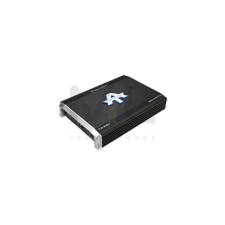 AUTOTEK TransAm TA4150 Audio Amplifier A,B, CH 1-2:HP 60-1200 Hz, CH 3-4:HP 60-1200 Hz, LP 50-250 HzHz, 1000W, BassEQ 0/6/12 dB