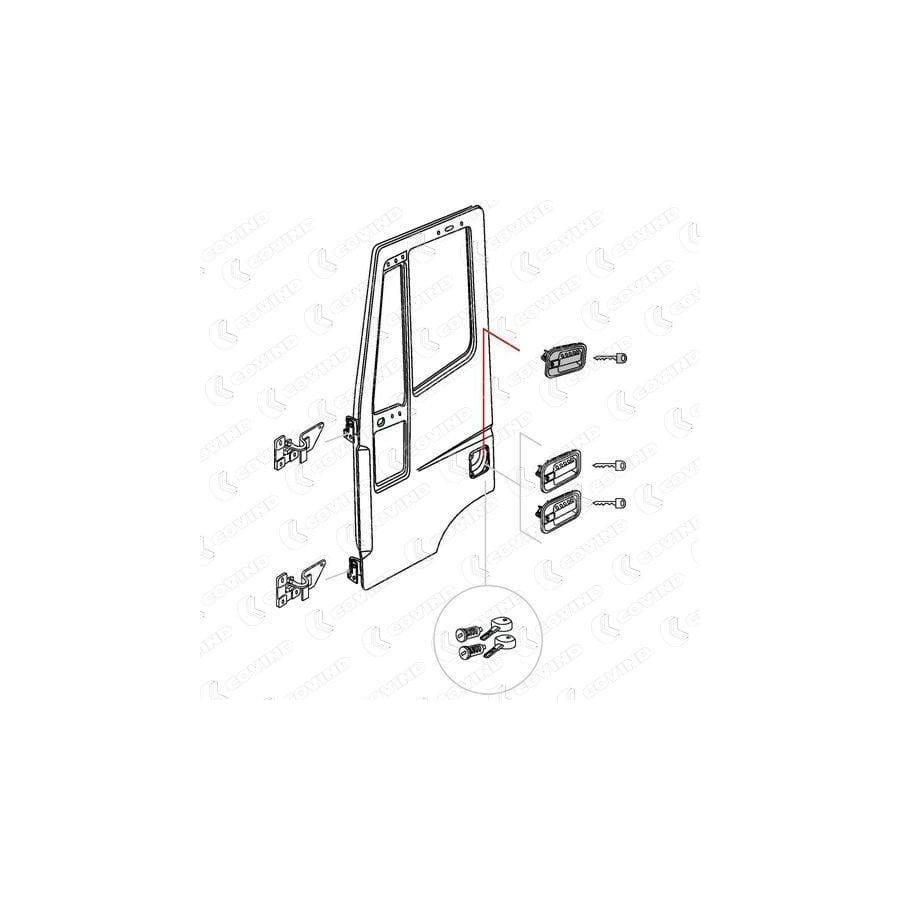 Covind 060/155 Door Handle