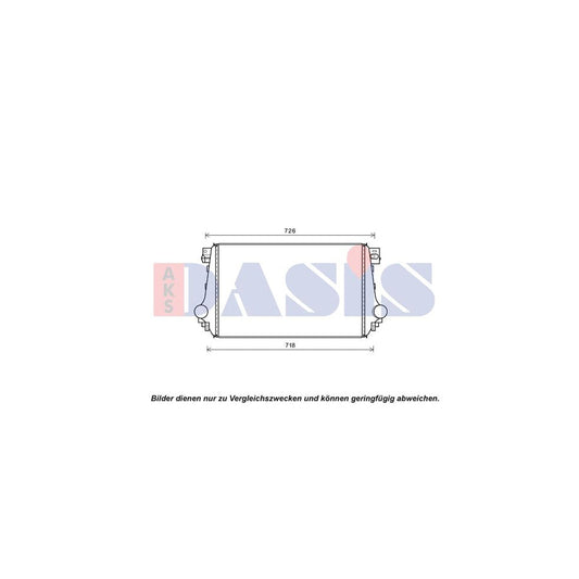 AKS Dasis 047029N Intercooler for VW Amarok Pickup (2Ha, 2Hb, S1B, S6B, S7A, S7B)