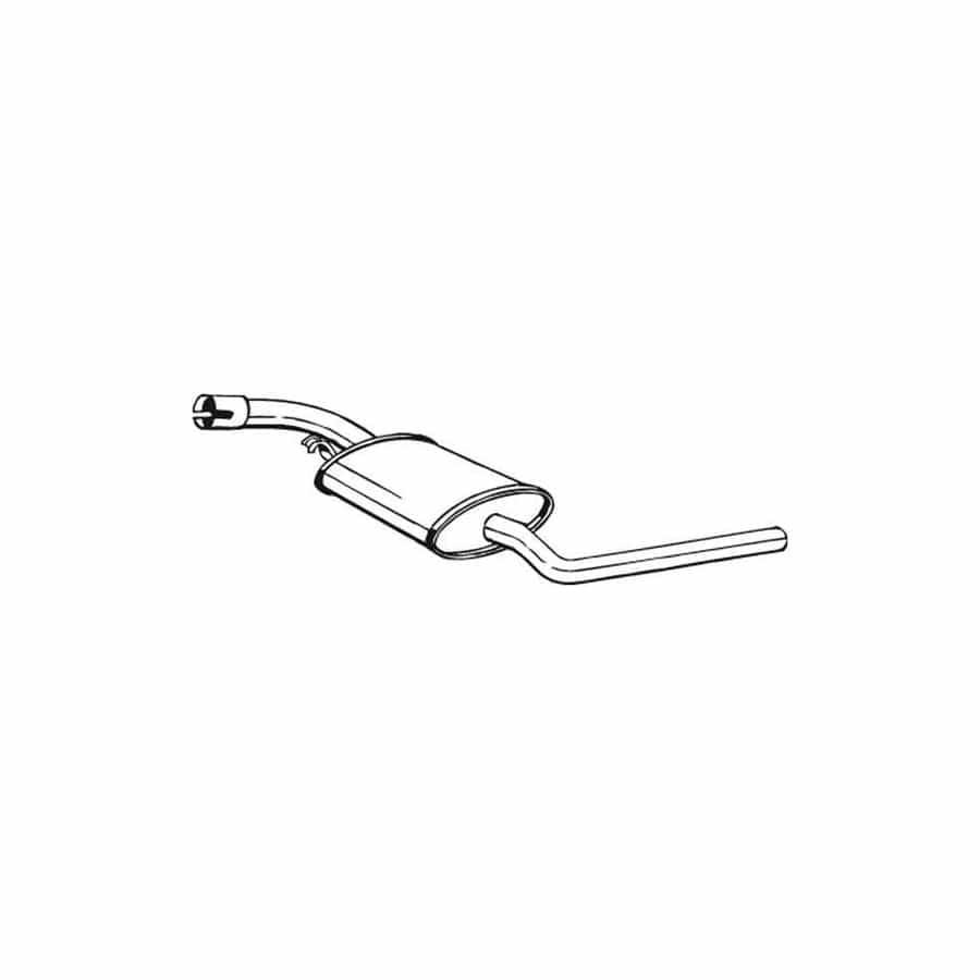Bosal 281-891 Middle Silencer for VW Transporter