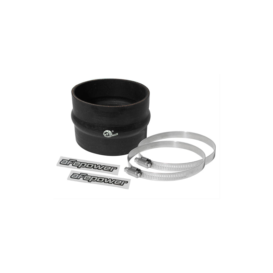 aFe 59-00020 (4-1/4 IN ID x 3 IN L) Straight Coupler w/ Hump - Black Replacement Coupling Kit