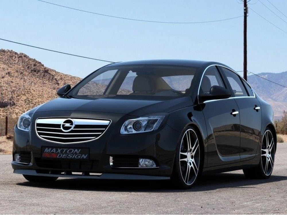Maxton Design OP-IS-FD1T Front Splitter Opel Insignia | ML Performance UK Car Parts
