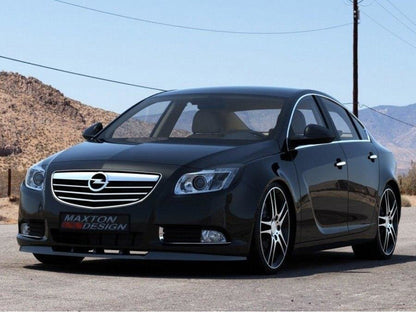 Maxton Design OP-IS-FD1T Front Splitter Opel Insignia | ML Performance UK Car Parts