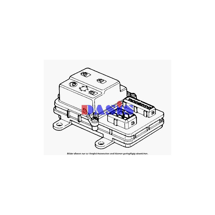 AKS Dasis 860046N Relay, Air Conditioning for Fiat Tempra