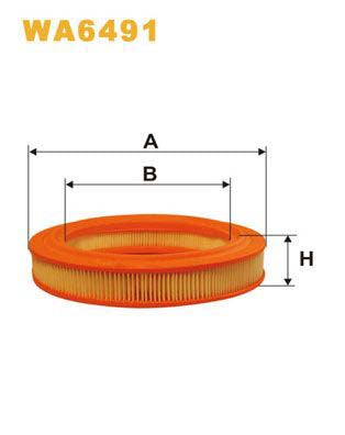 WIX Filters WA6491 Air Filter