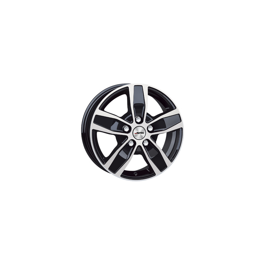 Autec Quantro 7.5x18 ET45 Q7518455113011 Black Polished Wheel