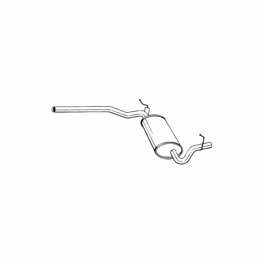 Bosal 282-363 Middle Silencer for Audi A4