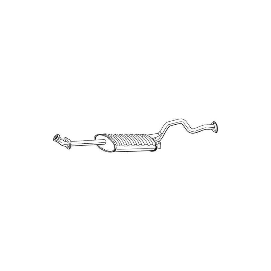 Bosal 282-355 Middle Silencer for Mitsubishi Pajero / Shogun II (V20)