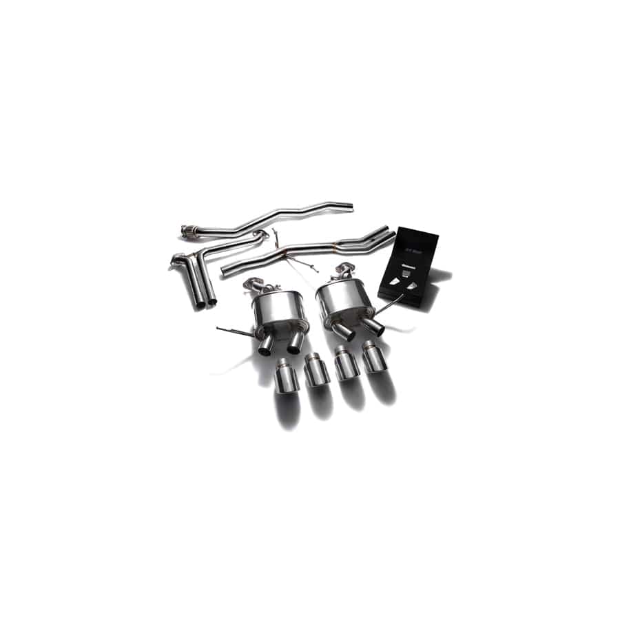 Armytrix PM20T-QS30C Valvetronic Exhaust System Porsche Macan 2.0T 2015-2020 with  Quad Chrome 4"