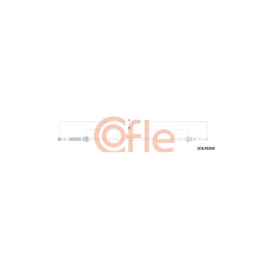 Cofle 92.2Cb.Pe010 Cable, Manual Transmission for Peugeot 406