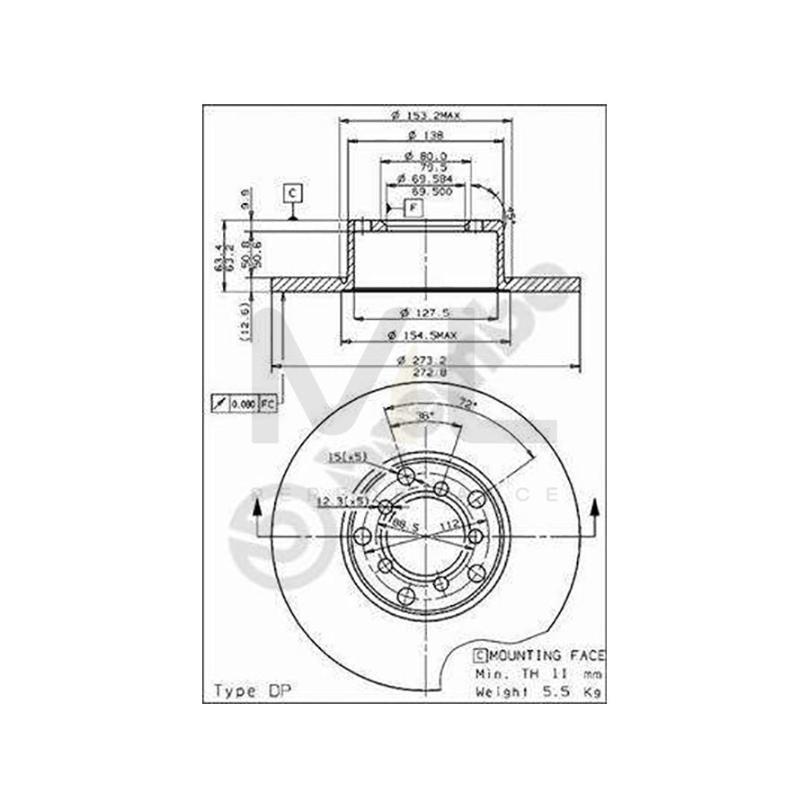 brembo-08-1511-10-brake-disc-solid