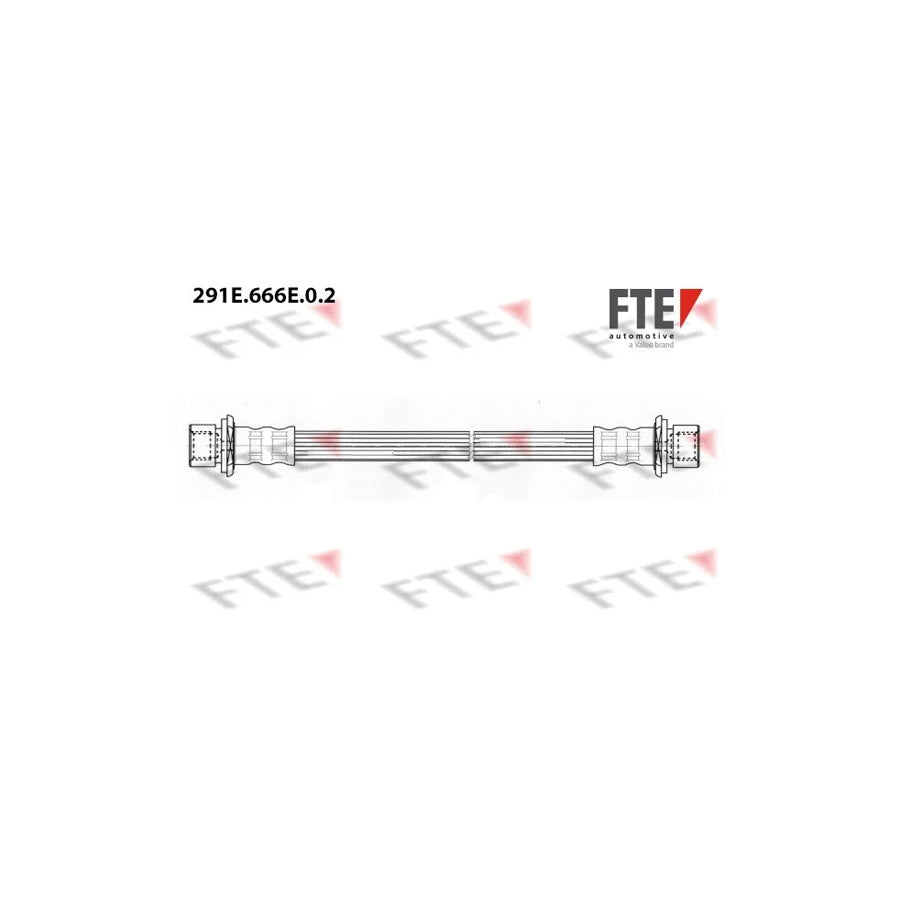 FTE 9240930 Brake Hose for Toyota Yaris I Hatchback (P1)