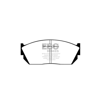 EBC DP432 Honda Ultimax Front Brake Pads 2 | ML Performance UK Car Parts