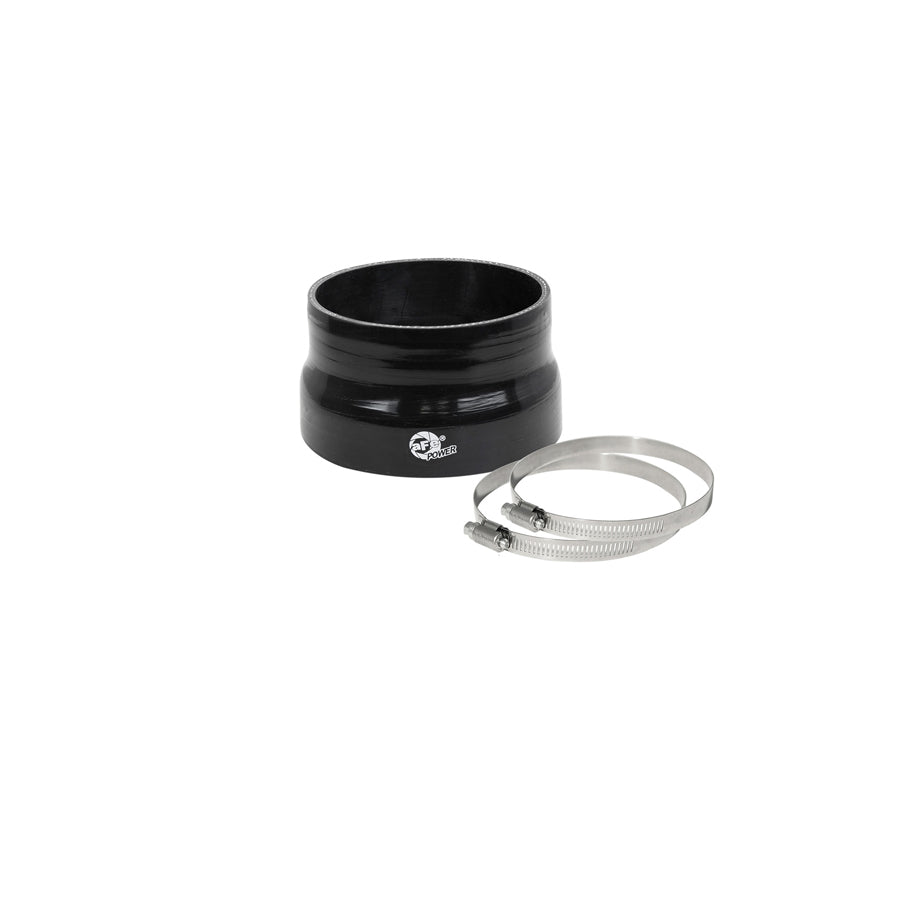 aFe 59-00091 (4-1/4 IN ID to 3-3/4 IN ID x 2-1/4 IN L) Straight Reducing Coupler - Black Replacement Coupling Kit