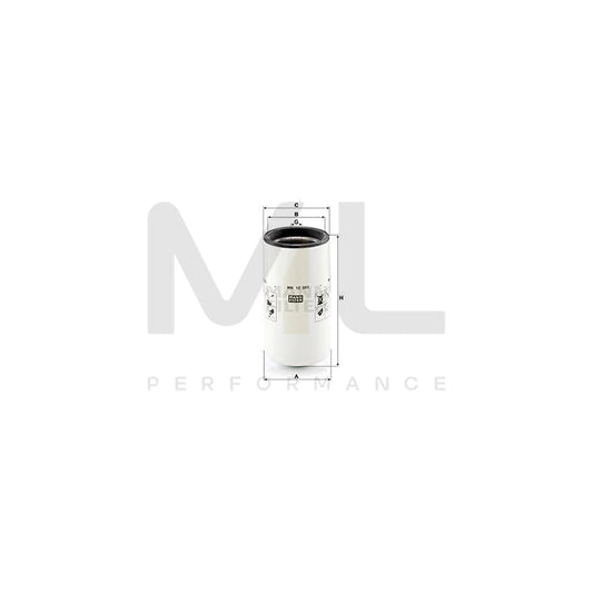 MANN-FILTER WK 12 003 Fuel filter Spin-on Filter