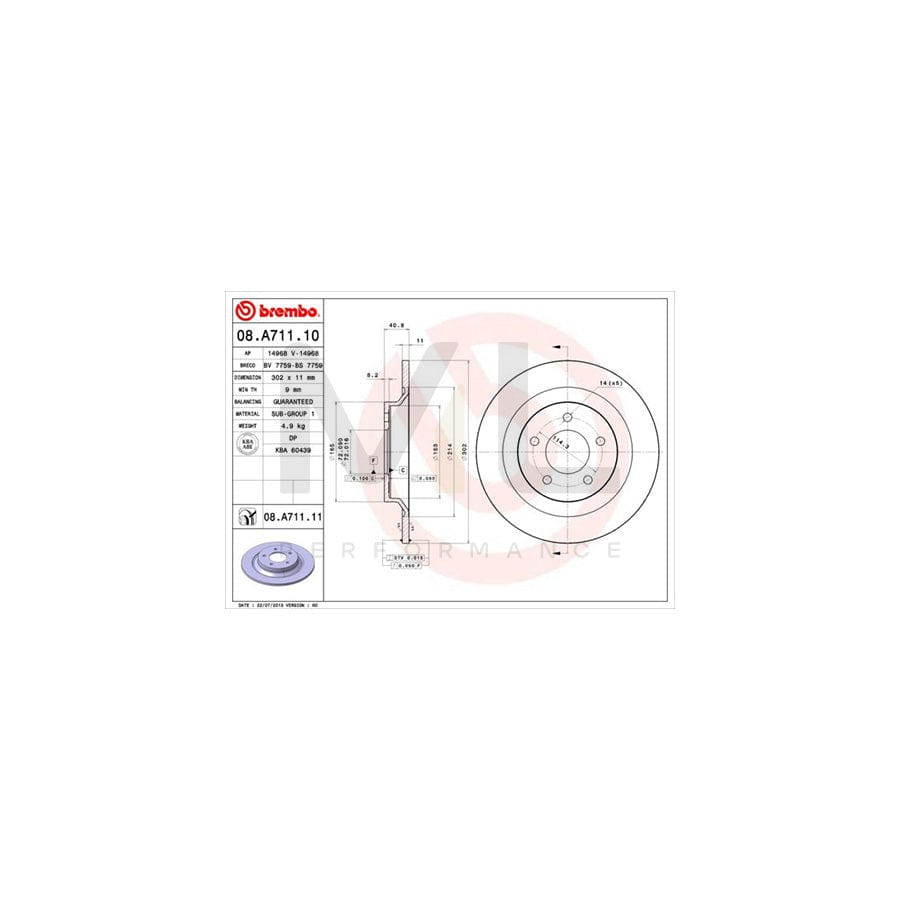 brembo-08-a711-10-brake-disc-for-mazda-5-solid