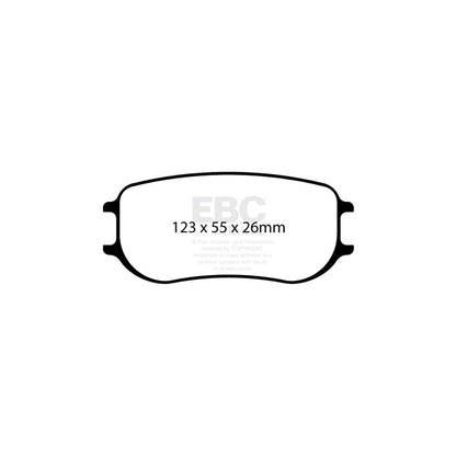EBC DP8082RP1 Racing RP-1 Brake Pads 2 | ML Performance UK Car Parts
