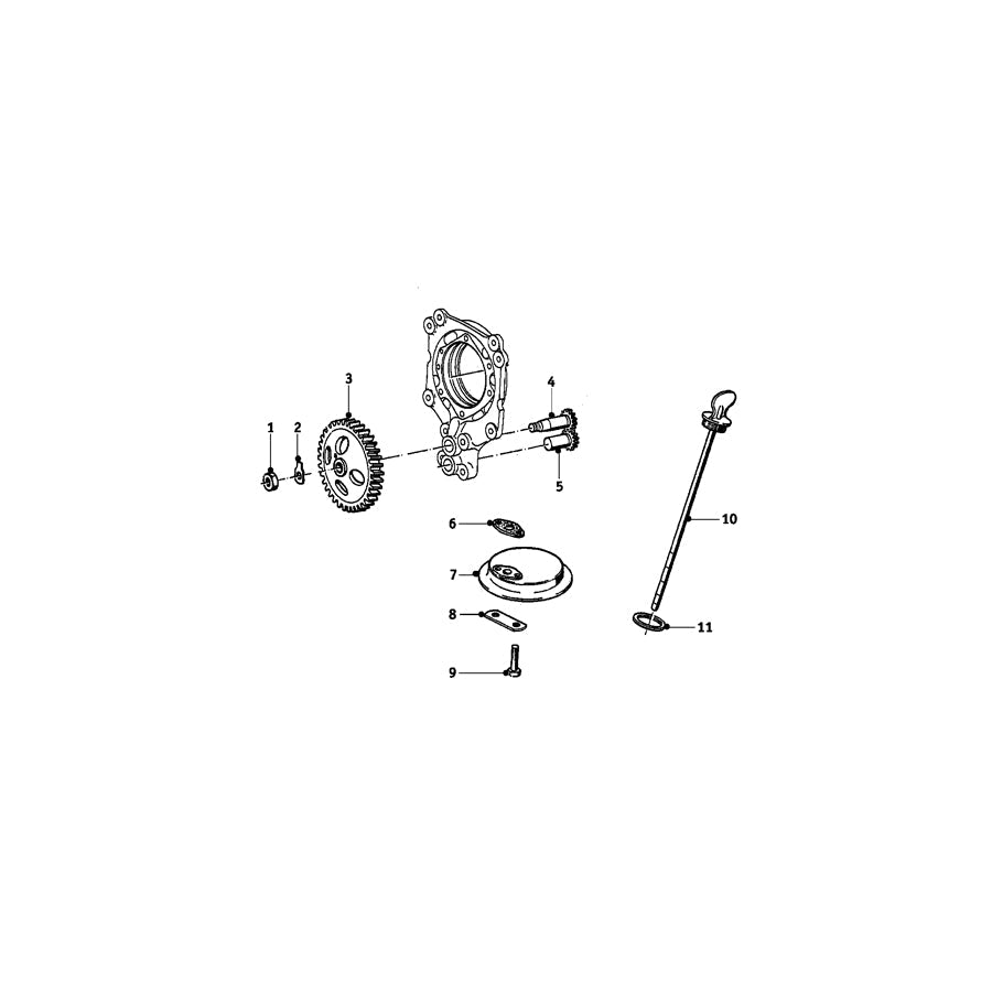 Genuine BMW 11410052156 Gear Wheel (Inc. R60/2, R50/2 & R50 S)