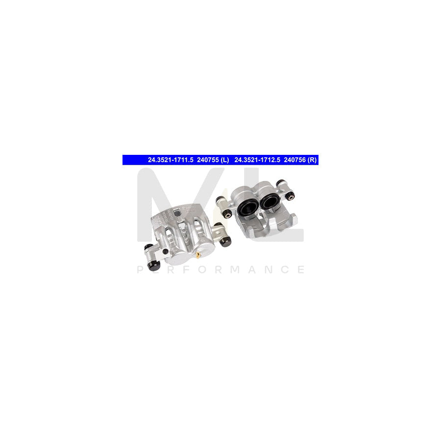 ATE 24.3521-1711.5 Brake Caliper without holder