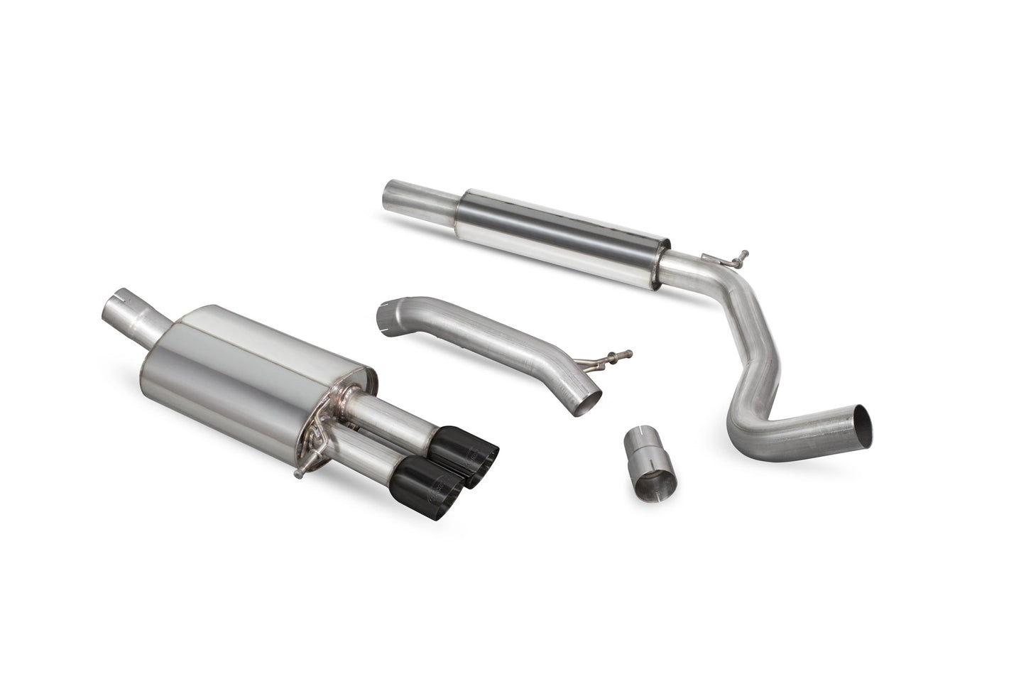 Scorpion SVW052C VW Polo Gti Resonated Cat-Back System | ML Performance UK UK