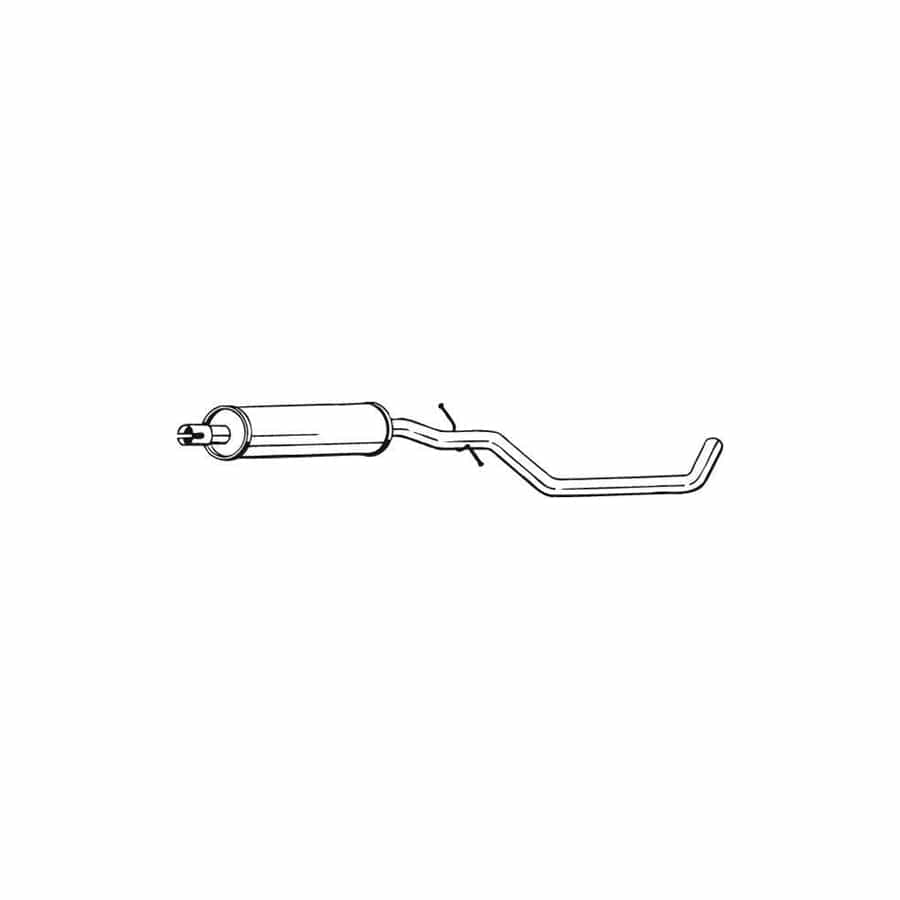Bosal 282-721 Middle Silencer for VW Golf V Hatchback (1K1)